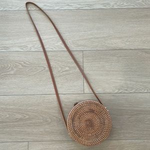 Woven Crossbody Purse